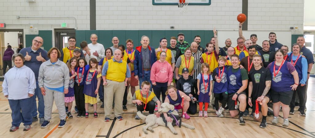 Special Olympics basketball