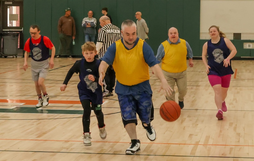 Special Olympics basketball