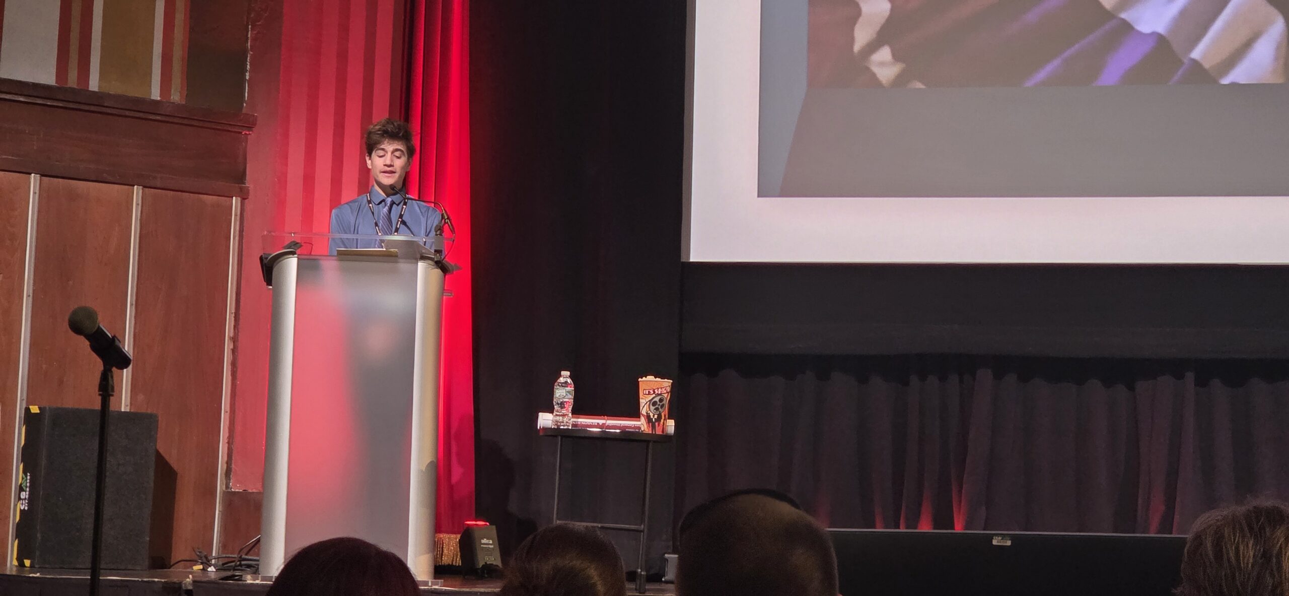 Year after FND diagnosis, Hopkinton 13-year-old speaks at Harvard symposium