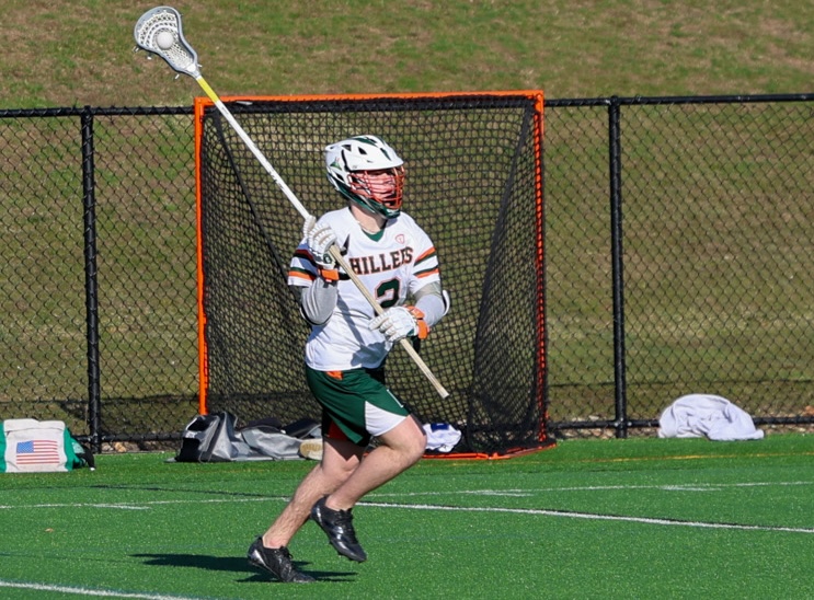 Hopkinton High School lacrosse player Theo Muzzy