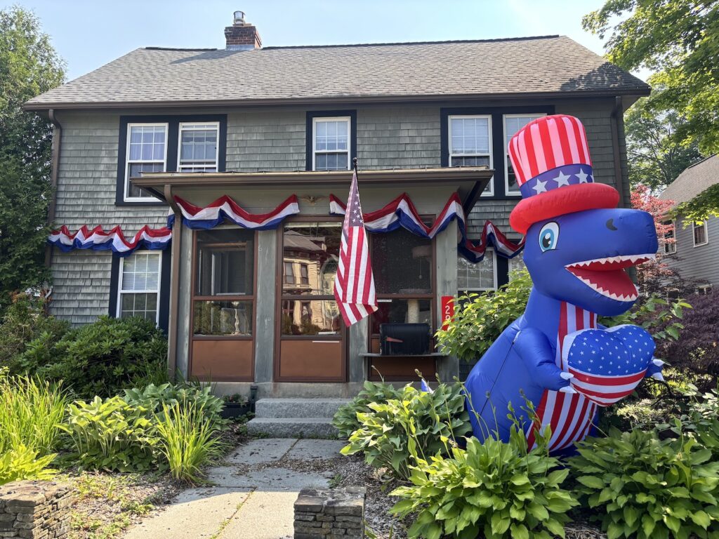 Hayden Rowe Independence Day Decorations