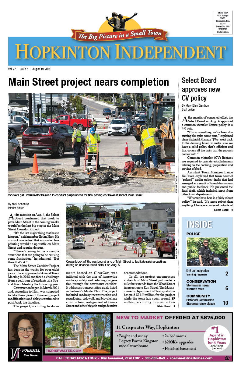 Newspaper: Aug. 19, 2026