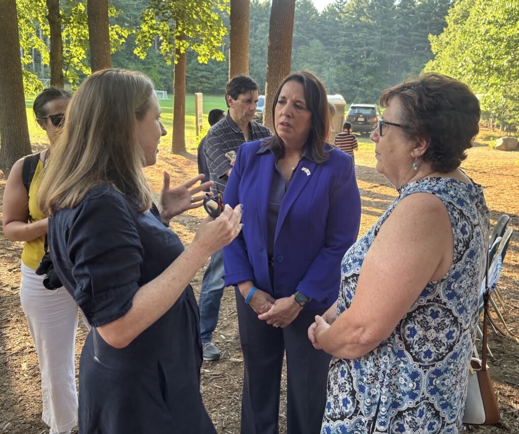Lt Gov Driscoll Outdoor YMCA Ritterbusch Mattina