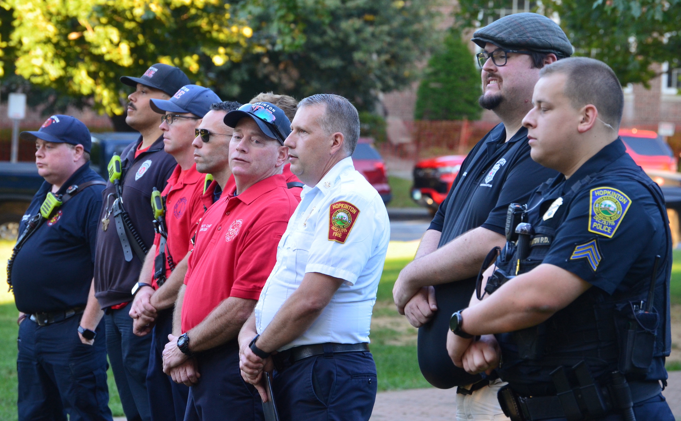 Photos: 9/11 memorial service at Town Common