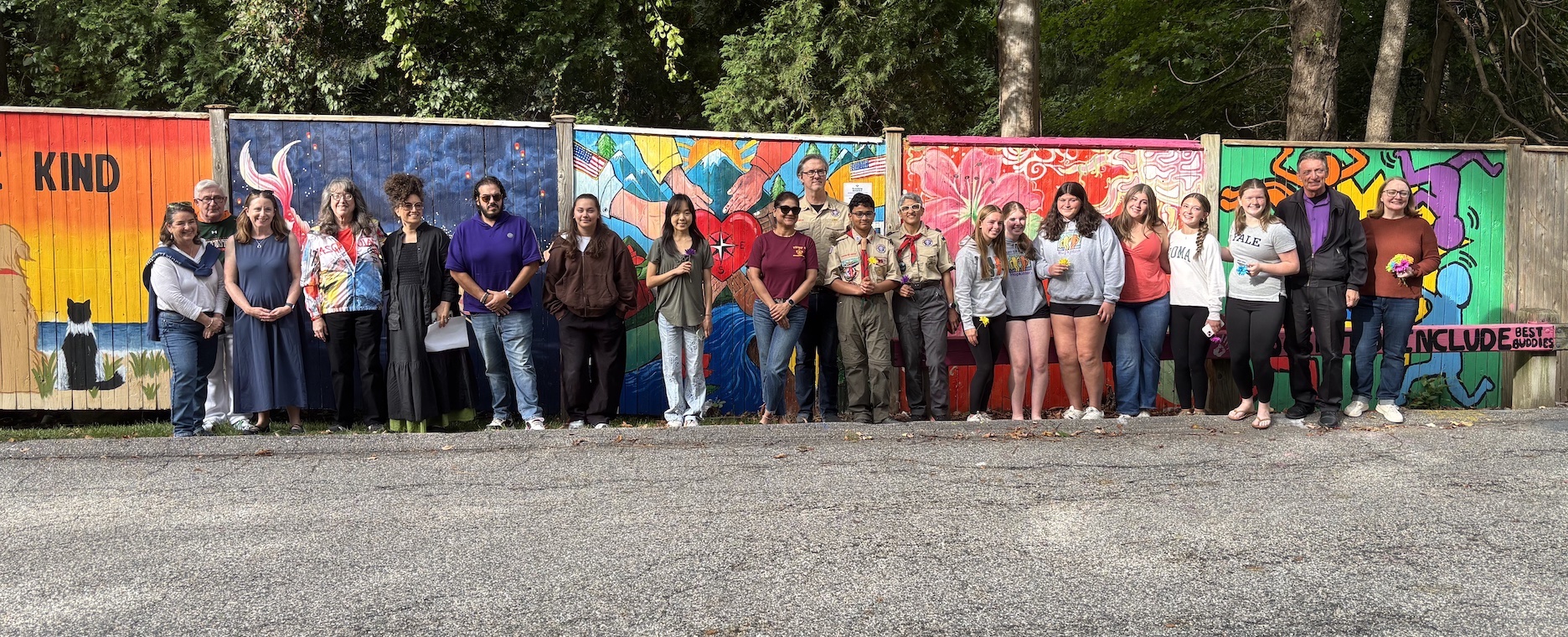Photos: Diversity mural unveiling at EMC Park