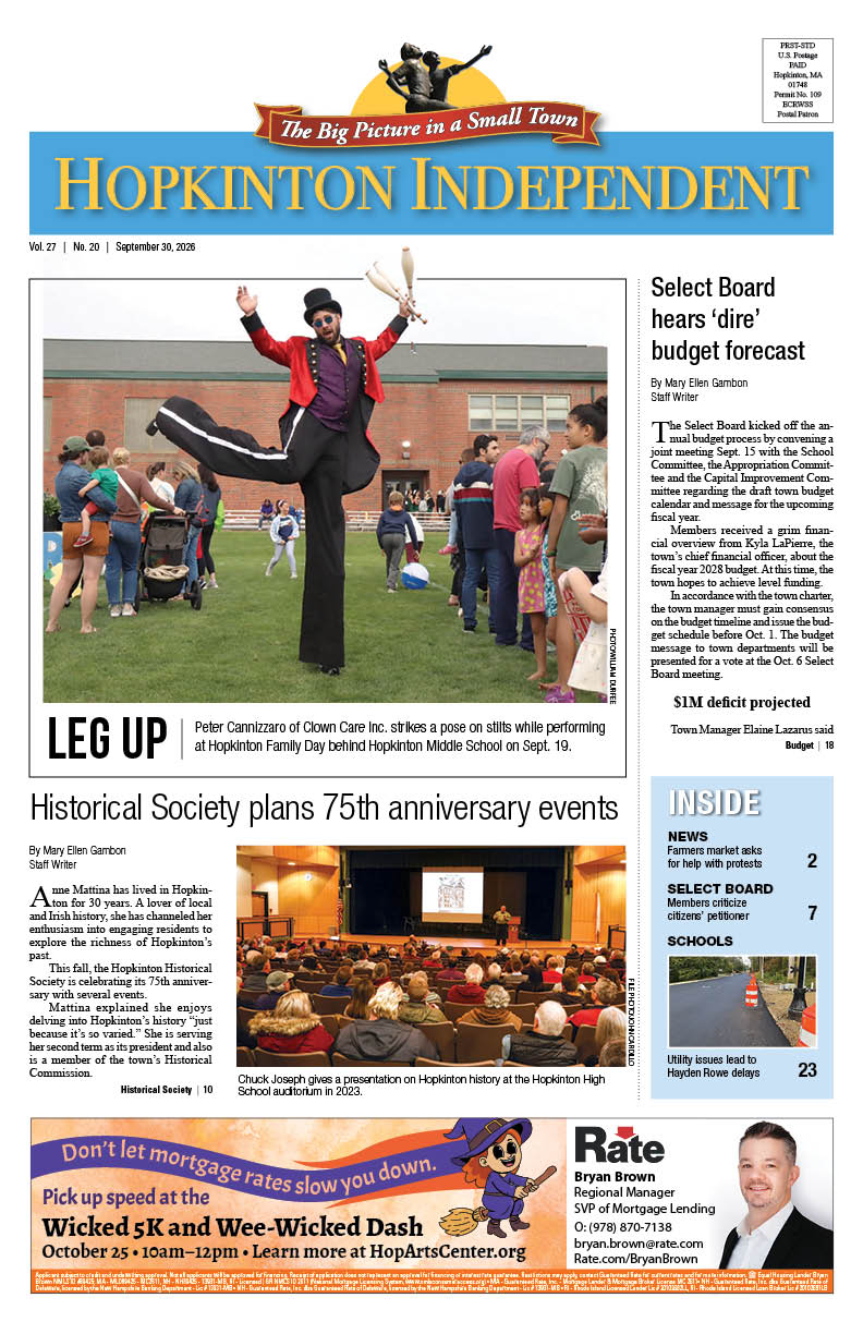 Newspaper: Sept. 30, 2026