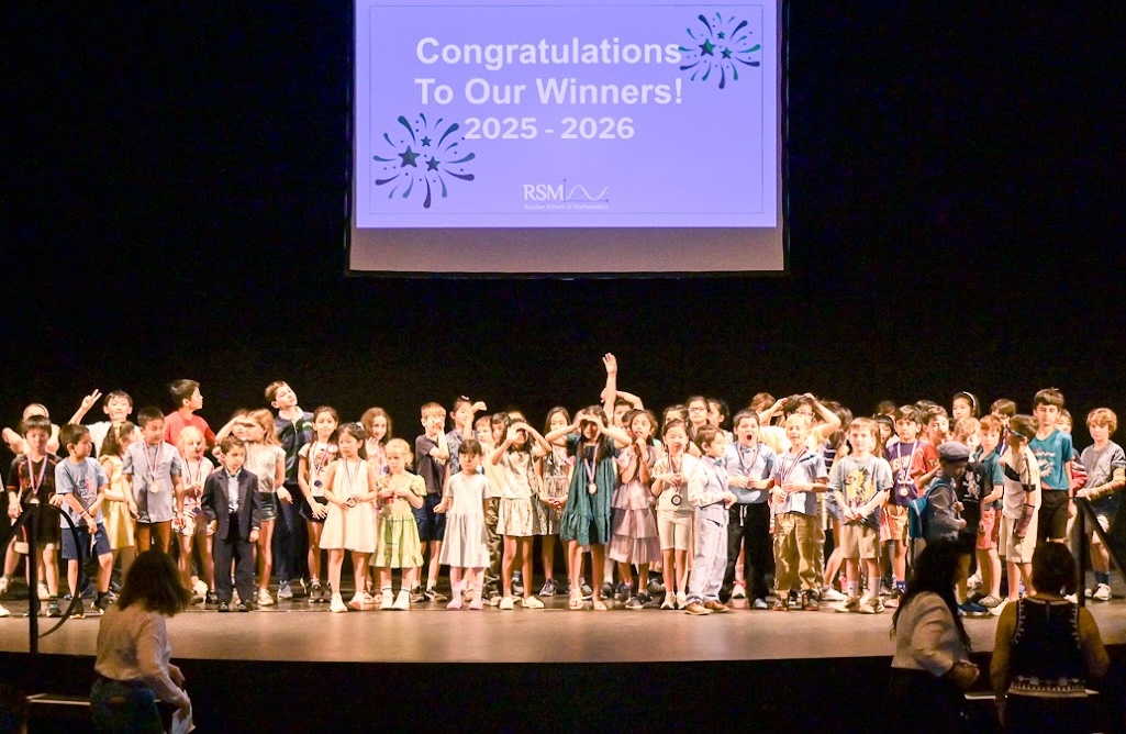 Russian School of Math awards