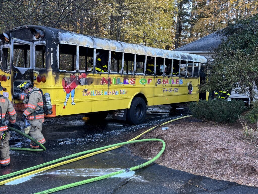 The Learning Center bus fire