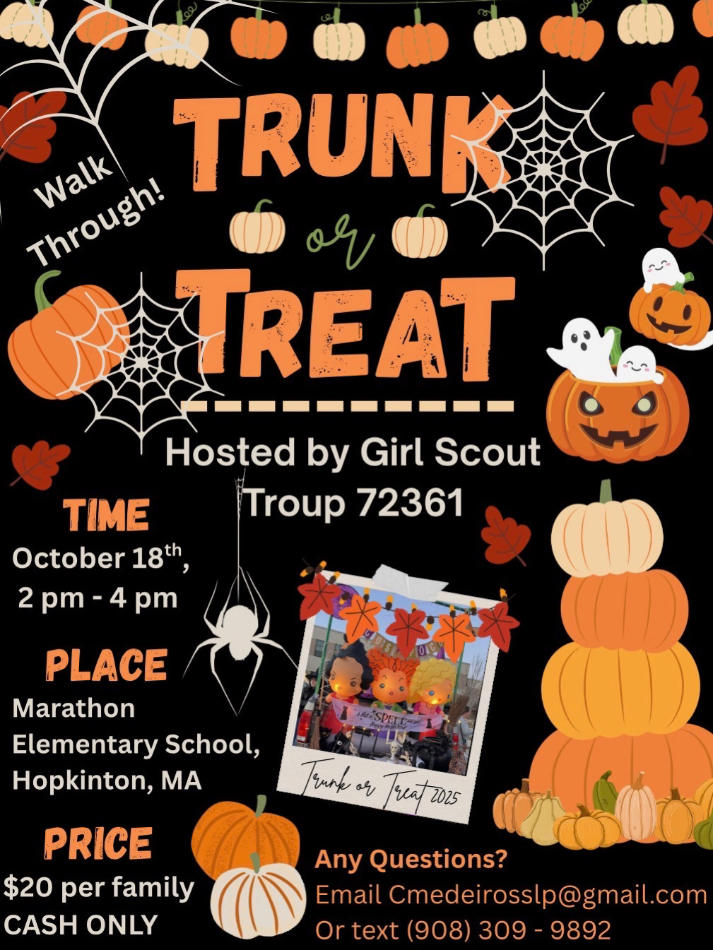 GS trunk or treat